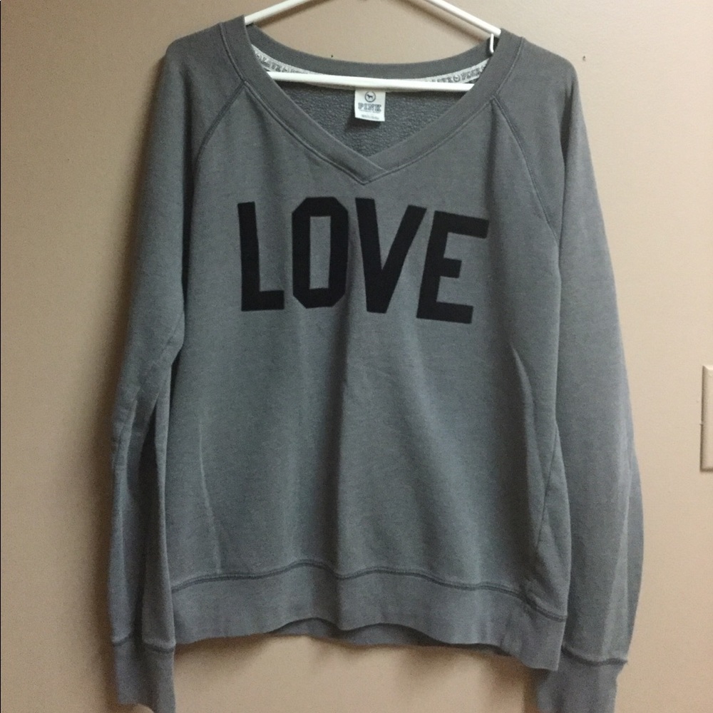 Victoria’s Secret PINK V-neck sweatshirt
